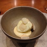 草片 - Amuse　白トリュフ　里芋