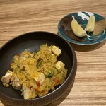 料理うめもと - レモンで味変