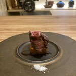 料理うめもと - 北海道経産牛サーロイン