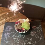 焼肉 かのや - バースデープレート❣️