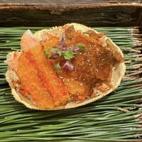 汐見 - 香箱蟹の三杯酢ジェレかけ