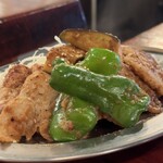 焼肉の鉄人ひなた - プレミアムポークのしょうが焼き（1500円）