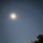 大元 - 冬の超大三角に月^_^