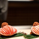 御料理 盈月 - 2024.12 浜坂産香箱蟹