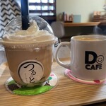 Do Cafe - ドリンク写真:飲むわらびミルクティ　ホットカフェオレ