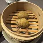 茶禅華 - 蒸し栗