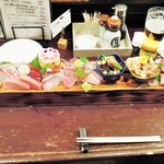 酒肴商店 アジト - お造り盛り合わせ(３人前)