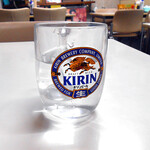 あじのや - 御冷はジョッキで「グビッ！」っとｗ