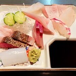 居酒屋 味平 - 刺身の盛り合わせ①
