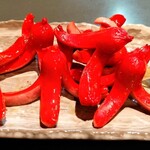 居酒屋 味平 - 焼きウインナー④