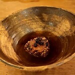 Seminare Karuizawa - Grilled Rice Balls with Homemade Sansho Pepper Tsukudani – Served with Mushroom Dashi Chazuke