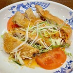 バーミヤン - 料理写真:油淋鶏