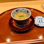 銀座 しのはら - 越前ガニと鮟肝に餡