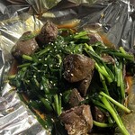 あしあと - ニラレバ炒め