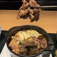 和食日和 おさけと 大門浜松町 - 牛すき焼き　牛肉