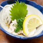 おいらせ - 真鱈白子ポン酢（¥700）