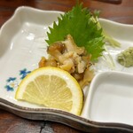 おいらせ - ツブ貝刺身（¥700）