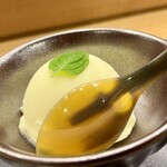 鮨 箕輪 - ゆずのシャーベット