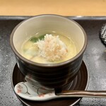 鮨 箕輪 - カニの茶碗蒸し