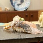 鮨 箕輪 - 真アジ