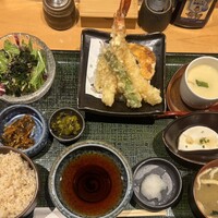 くずし割烹 天ぷら竹の庵 東銀座店 - 天ぷら膳。