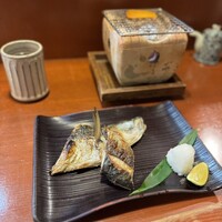 魚めし 竹亭 - 焼魚(アジ)