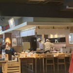 海仙道楽 - みちのく海鮮　海仙道楽　板前さんが調理してます