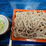 満留賀そば - 料理写真:もり(450円)
