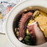 淡路屋 - 料理写真:たこトッピング穴子めし