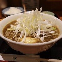 一誠 - カレー肉豆腐定食(900円)
                    肉2倍増量(+400円)
                    豆腐2倍増量(+150円)