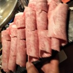 しゃぶしゃぶ すき焼き 食べ放題 和牛と豚 - 