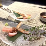 かに匠 - かに刺身！
