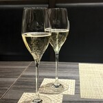かに匠 - スパークリングワイン！