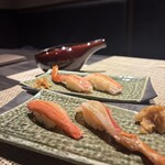 かに匠 - 蟹握り