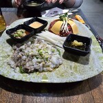 カジュアルフレンチBar 7FUKU - タコがくにゅんくにゅん動くんです( ͜ ･ω･) ͜