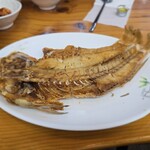 カジュアルフレンチBar 7FUKU - 揚げてるけど、甘鯛の焼き魚(揚げてるのに⁉️)