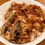 蔵前いせや - 小柱と小海老のかき揚げ丼