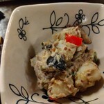 Ienomi バル日和 - お通し(鯖のニース風ポテトサラダ)