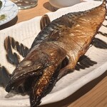 吟醸マグロ - とろ鯖の炙り焼き