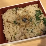 汐見 - 御土産の炊込みご飯。