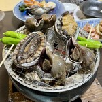 いわない温泉高島旅館 - 網焼き！