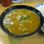 あそこ - ｢カレーうどん｣です。