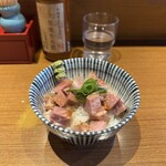 荒町商店中華そば ふじやま - 〆の肉飯