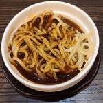 茉莉花 - カレー替え玉(ハーフ・ふつう)