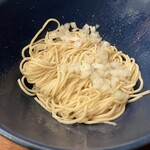 麺処 にぼし香 - 黒酢の和え玉300円