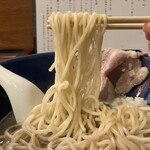 麺処 にぼし香 アソビル店 - ストレート細麺
