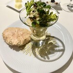 フランス料理 ル・クール - ズワイガニ、林檎、セロリのサラダ仕立