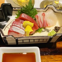 炭焼うな富士 大丸京都別邸 - 刺身三種盛