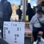 人生餃子 - つばめパンから歩いて到着...開店前に凄い行列