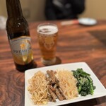 暖団家 - ナムル盛り合わせ